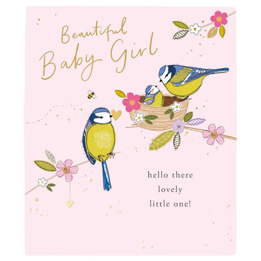 Picture of BEAUTIFUL BABY GIRL CARD